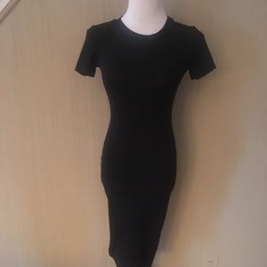 Ribbed bodycon dress